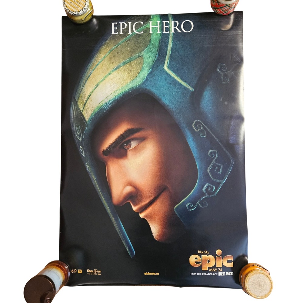 Epic 2013 Original Teaser Movie Poster 27x40 20th Century Fox Colin Farrell D/S